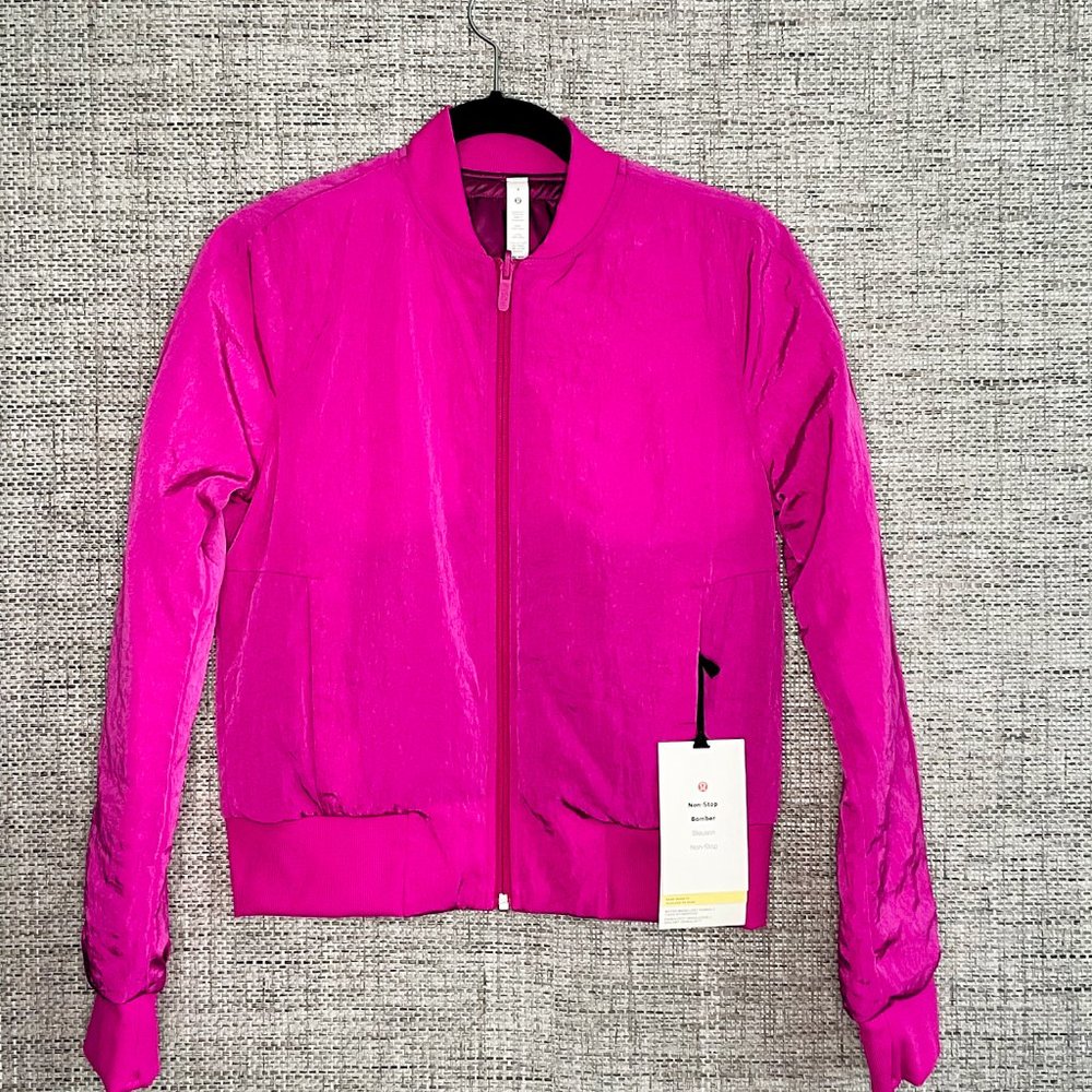 LuluLemon Non-Stop Reversible Bomber Jacket Size 4 [Originally $148]